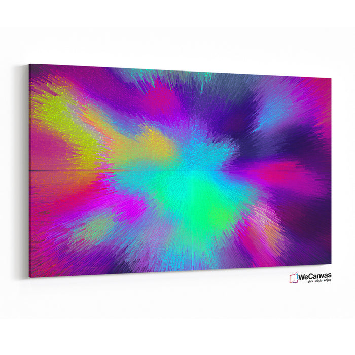 Abstract colorful wave