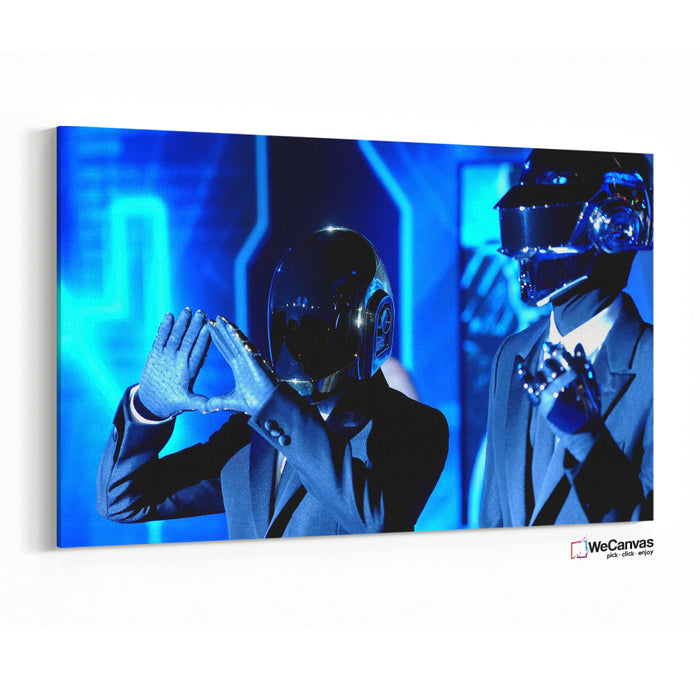 Daft Punk Azul y Negro