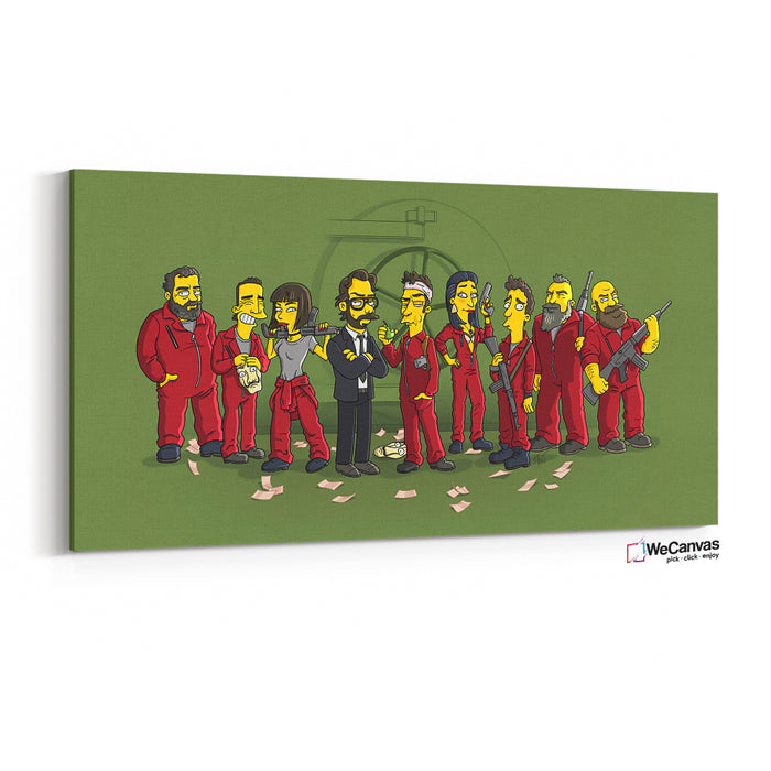 La Casa amarilla de papel