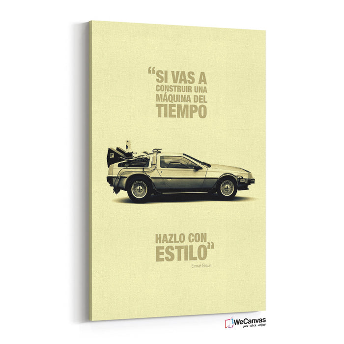 Máquina del tiempo con estilo