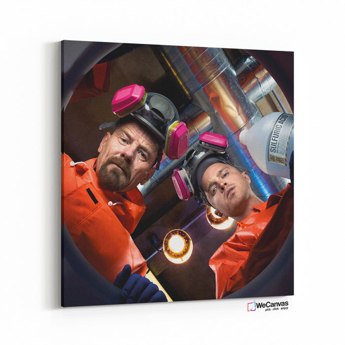 Walter White and Jesse Pinkman