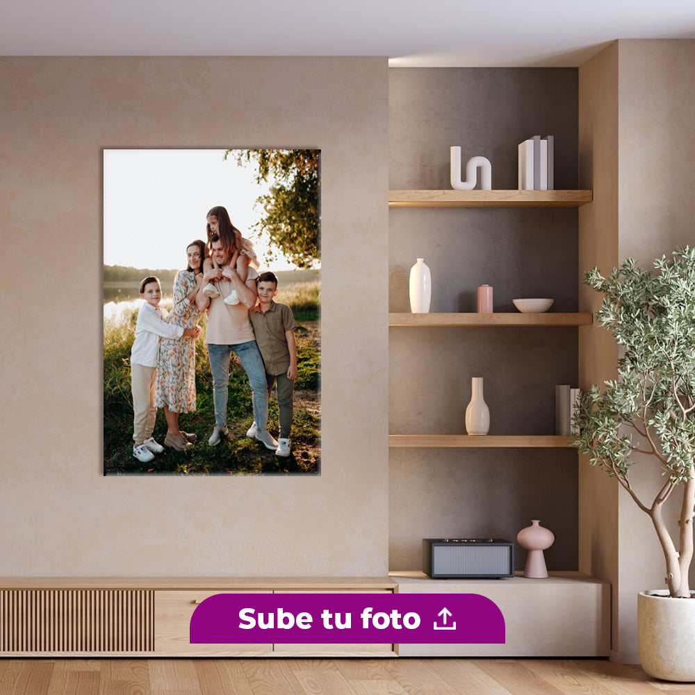 Cuadro Personalizado en Canvas y Acrílico | Vertical