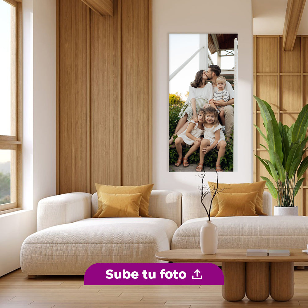 Cuadro Personalizado en Canvas y Acrílico | Vertical Panorámico