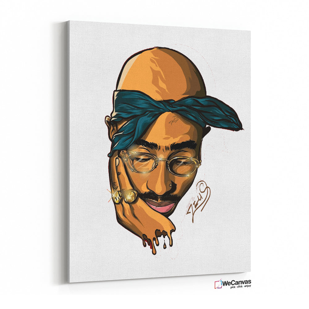 2Pac Illustration