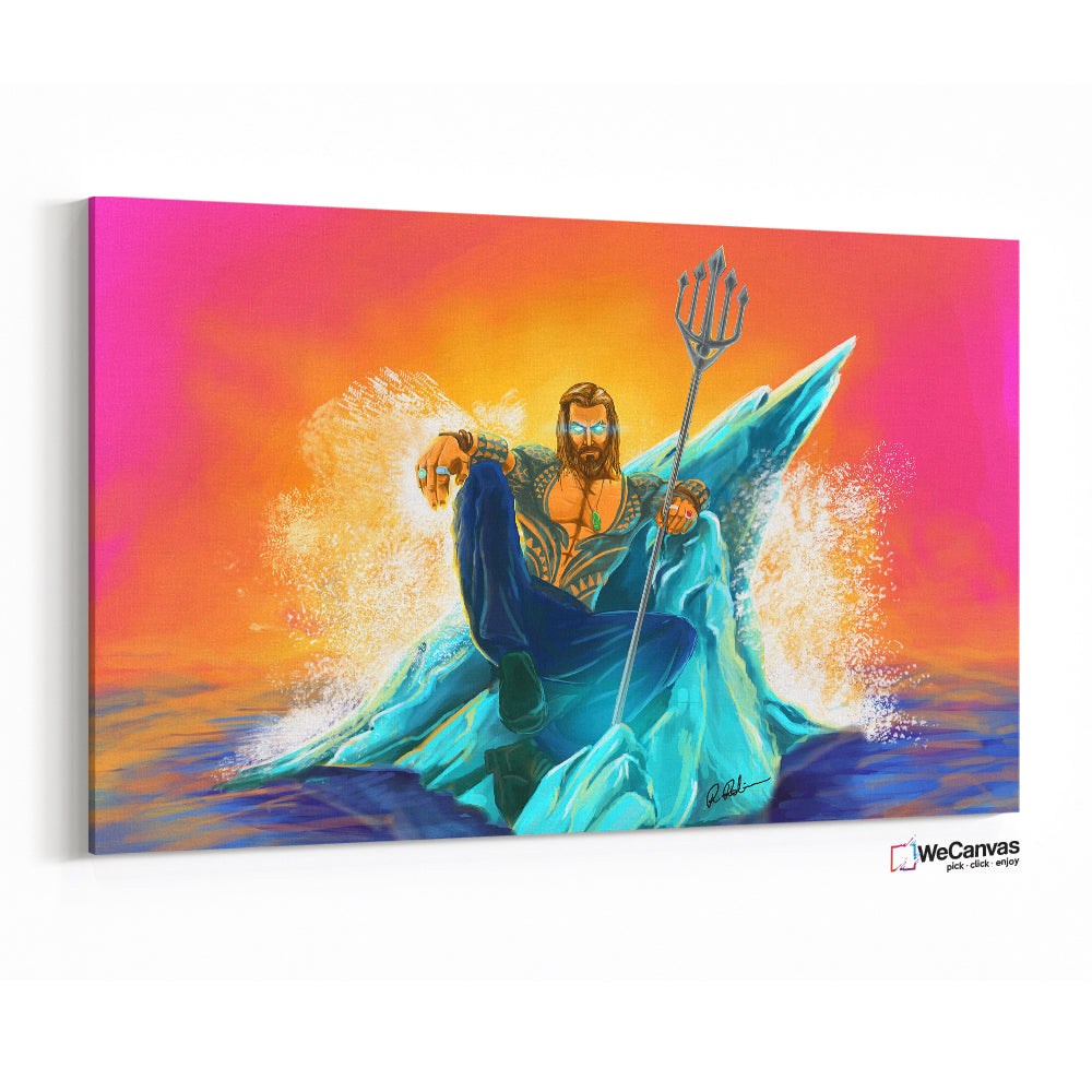 Aquaman con su tridente