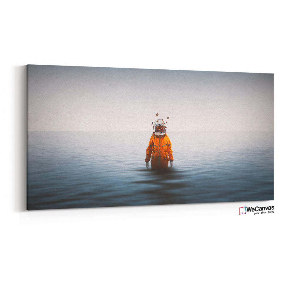 Astronauta y Mariposas