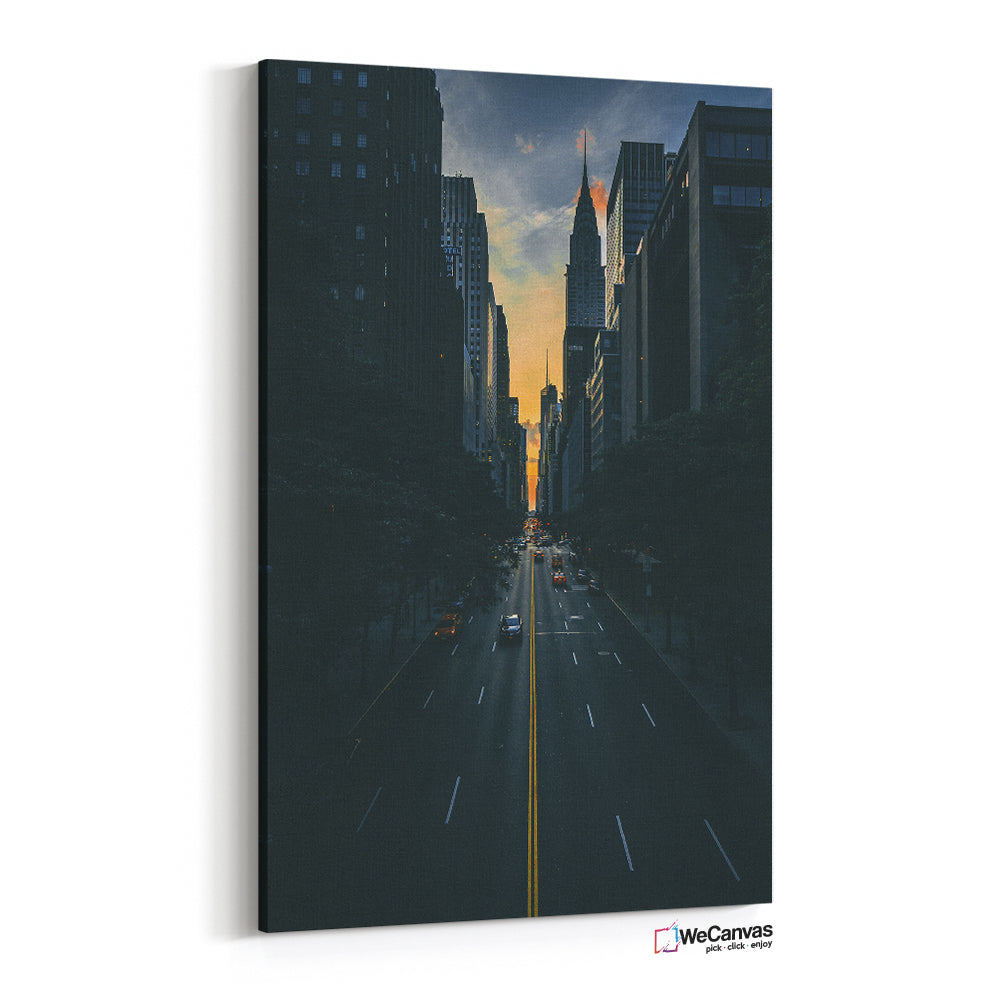 Atardecer en Manhattan