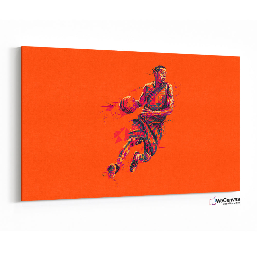Basketball Illustration Orange