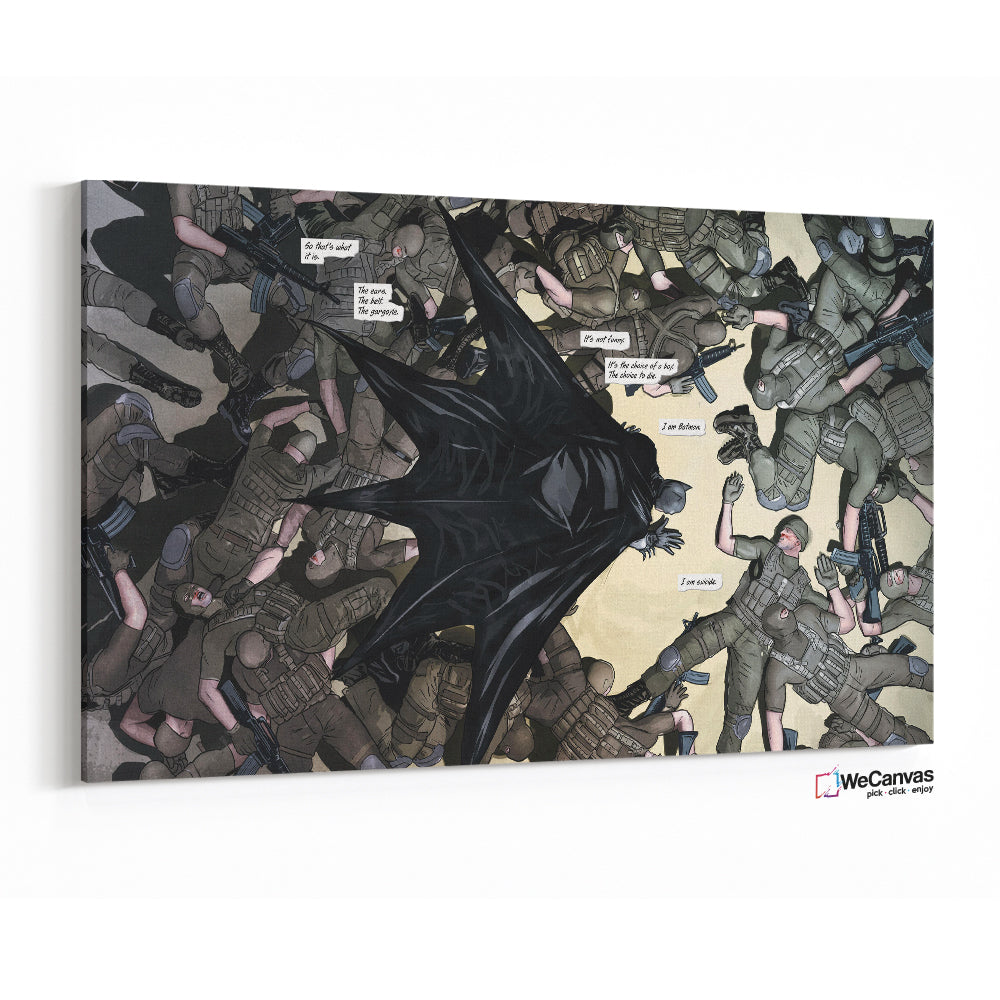 Batman vs Soldados