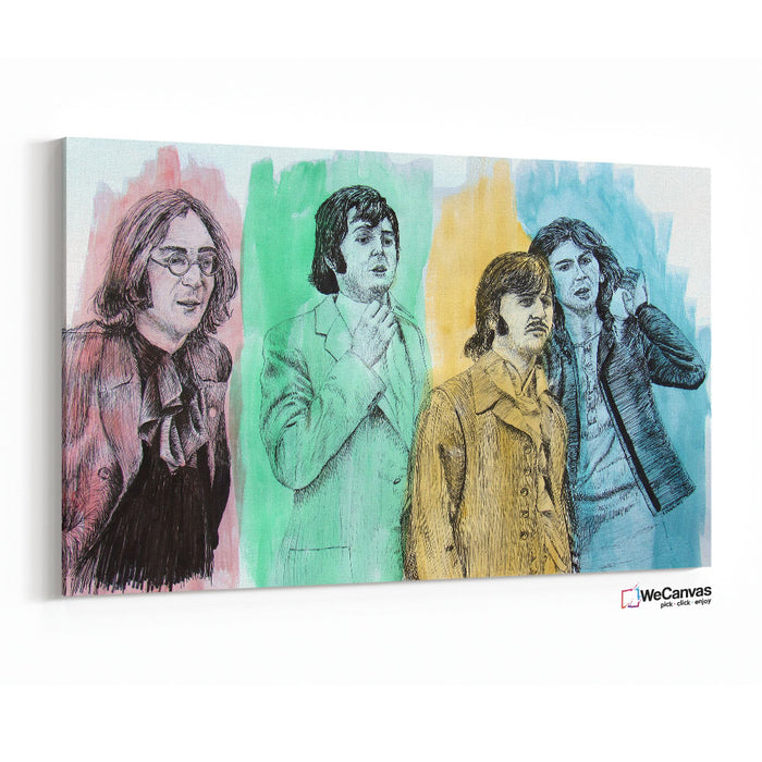 Beatles watercolor