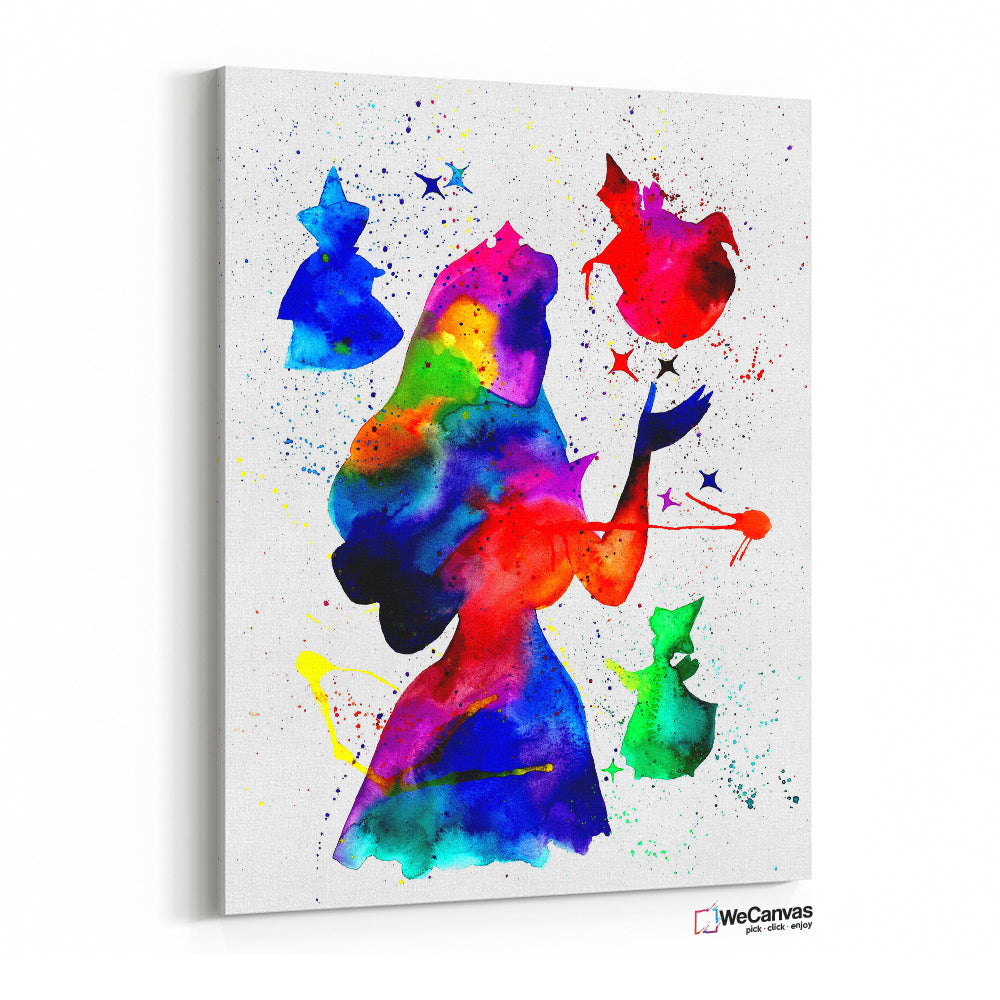 Bella Durmiente acuarelas