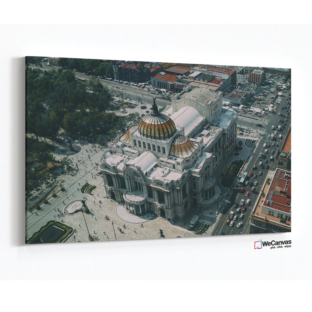 Bellas Artes desde el aire