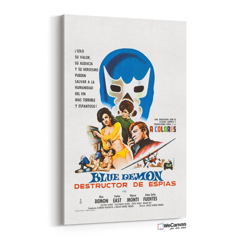 Blue Demon Destructor de Espias Poster