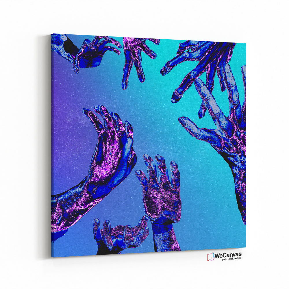 Blue Hands