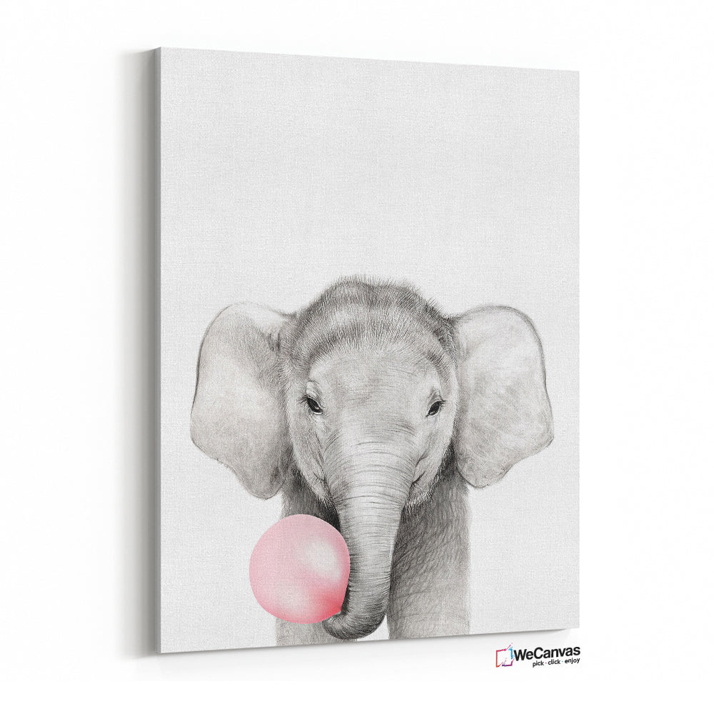 Bubble gum Elephant