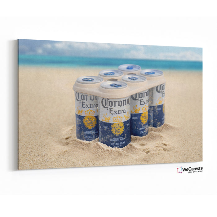 Cerveza en playa