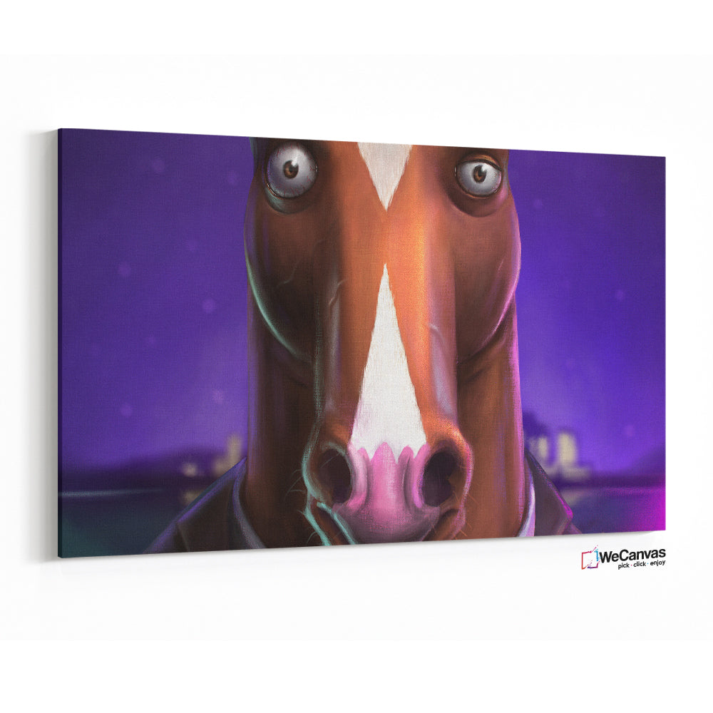 Close up Bojack Horseman