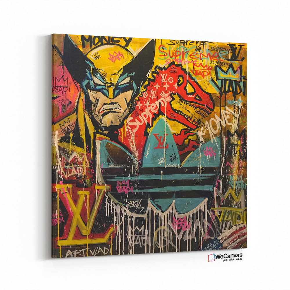 Collage colors wolverine