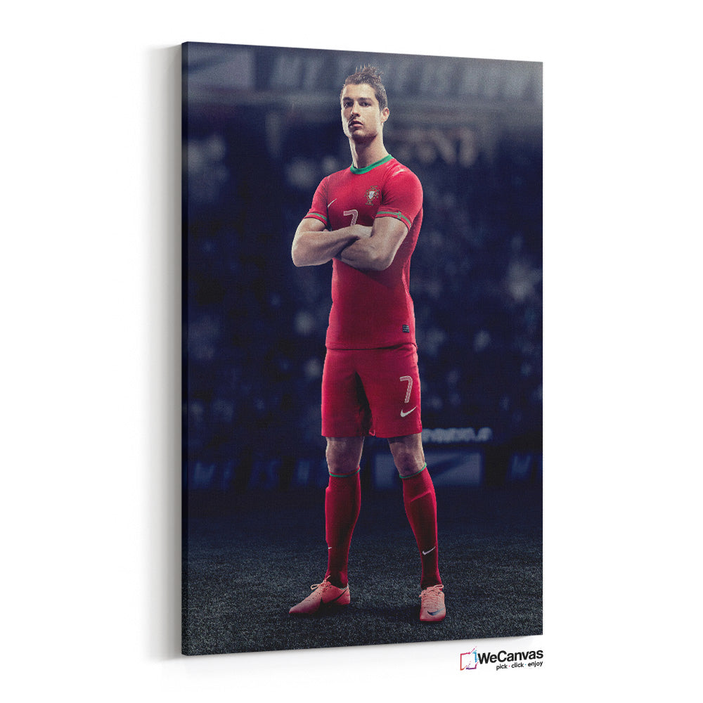 Cristiano Ronaldo brazos cruzados