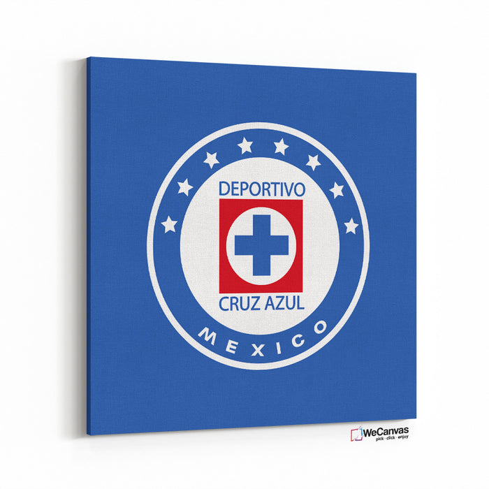 Cruz Azul fondo azul