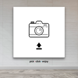 Cuadro Personalizado en Canvas y Acrílico | Cuadrado
