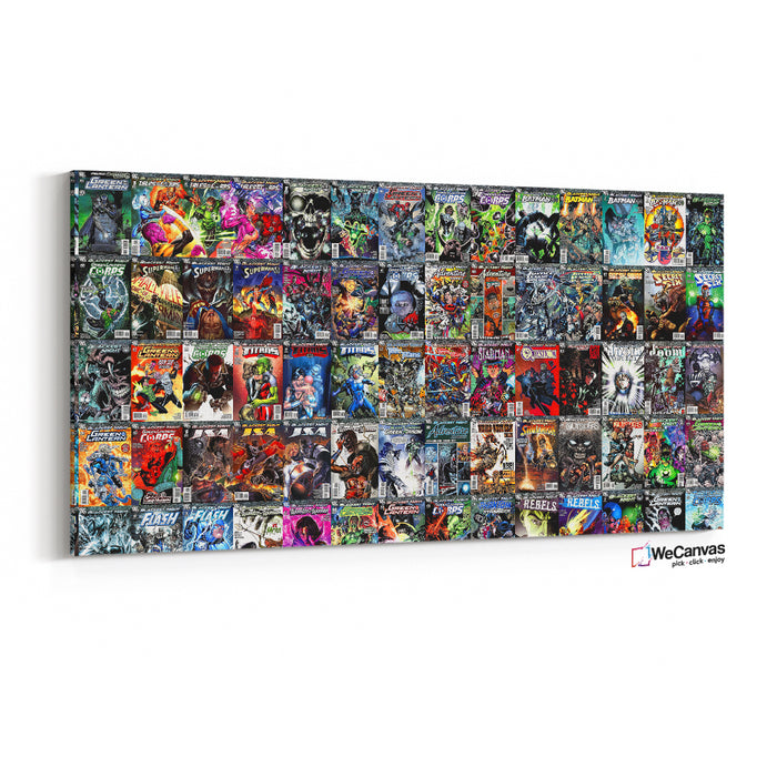 DC Comics Collage