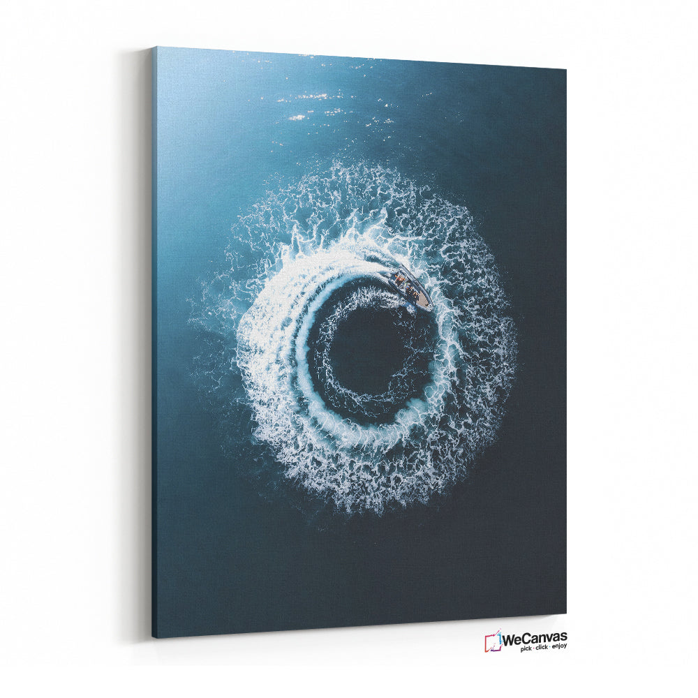 Dibujando Circulos en el Mar Mediterraneo