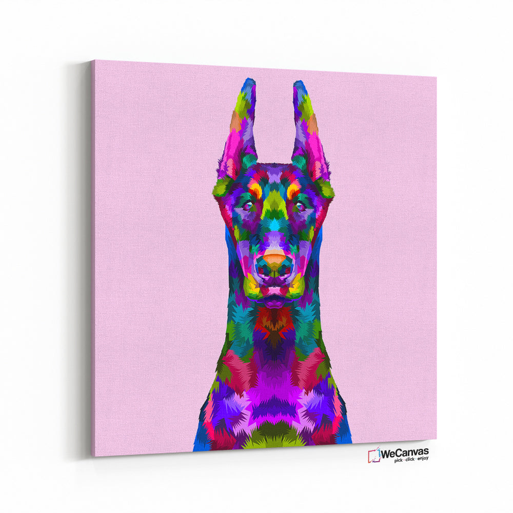 Doberman Colorido