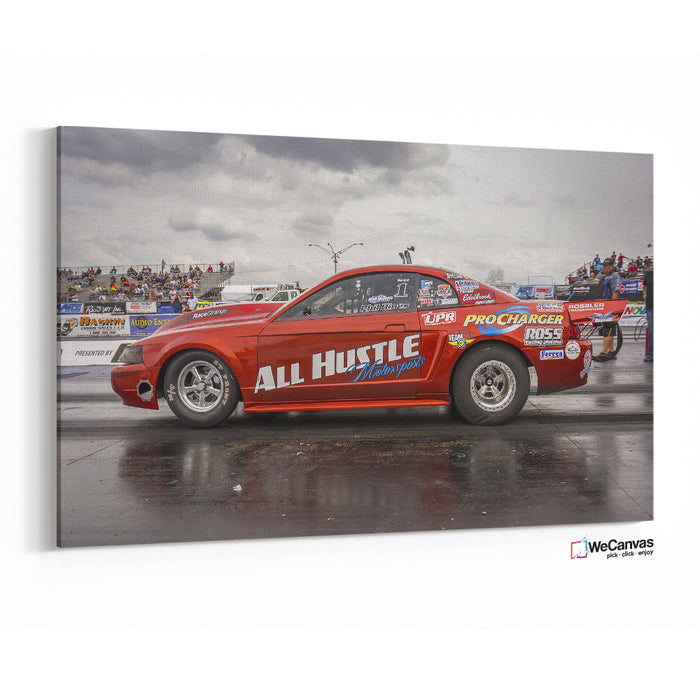 Drag Racing Red Drag Racing Red Car— wecanvasmx