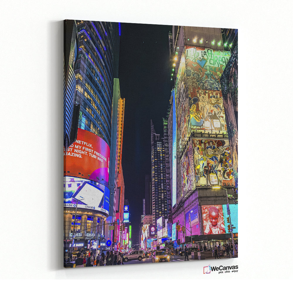 Edificios Iluminados Nueva York