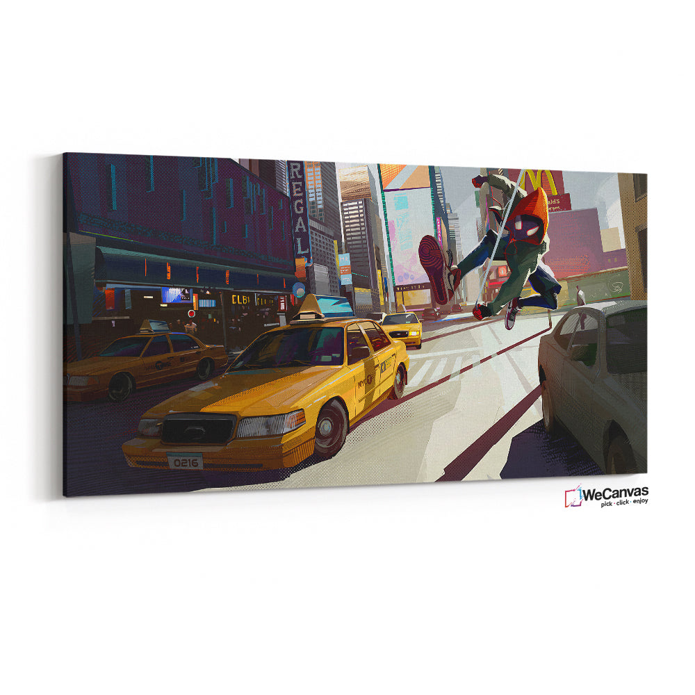 El Hombre Araña en Times Square