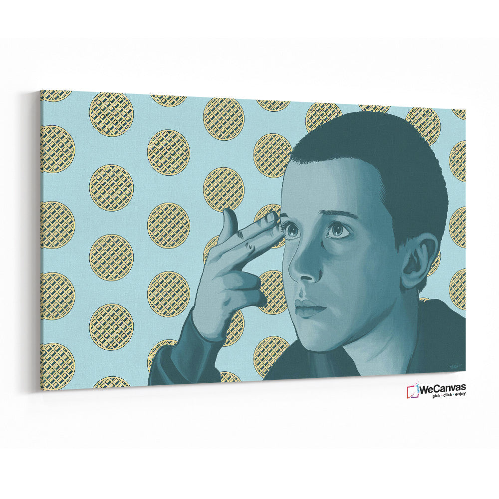 Eleven Think in waffles