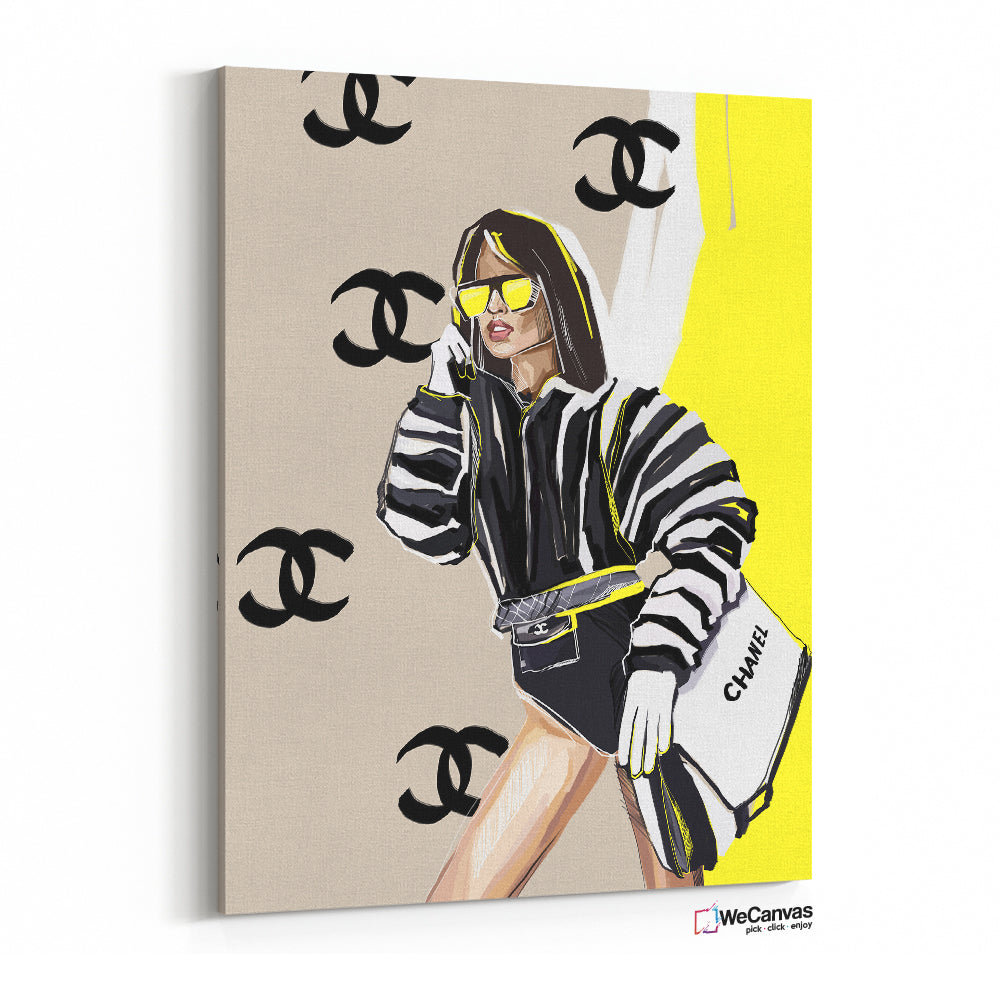 Fashion Chanel Yellow