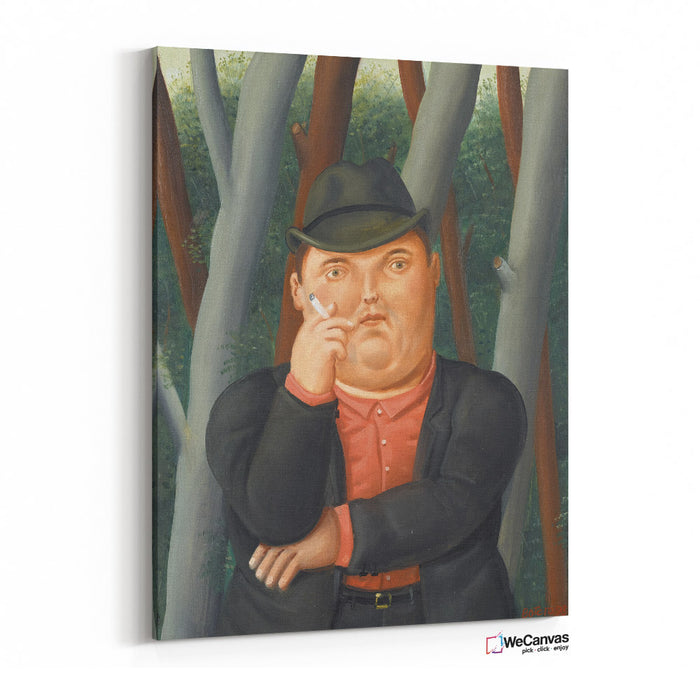 Fernando Botero, Man smoking