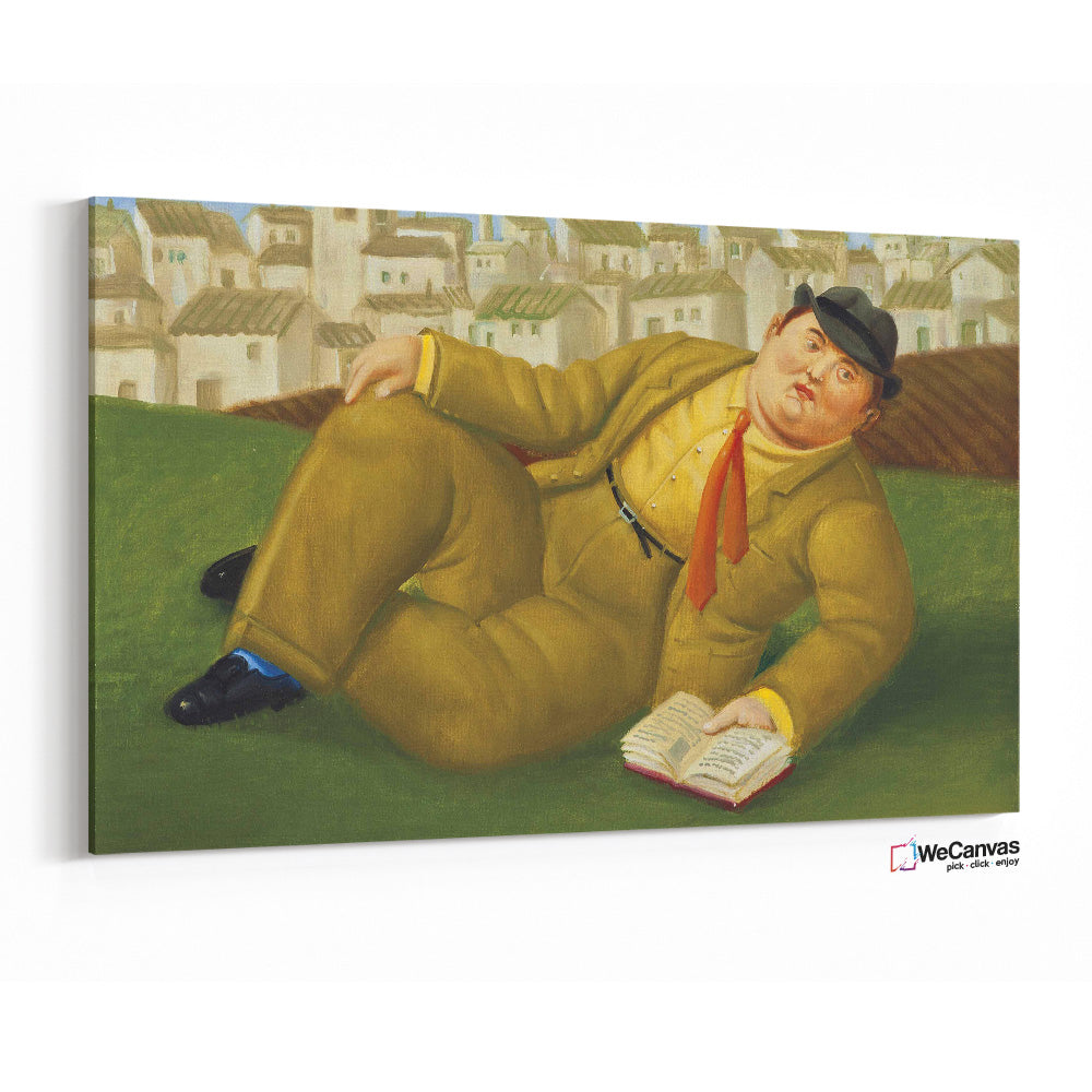 Fernando Botero, Man with a book