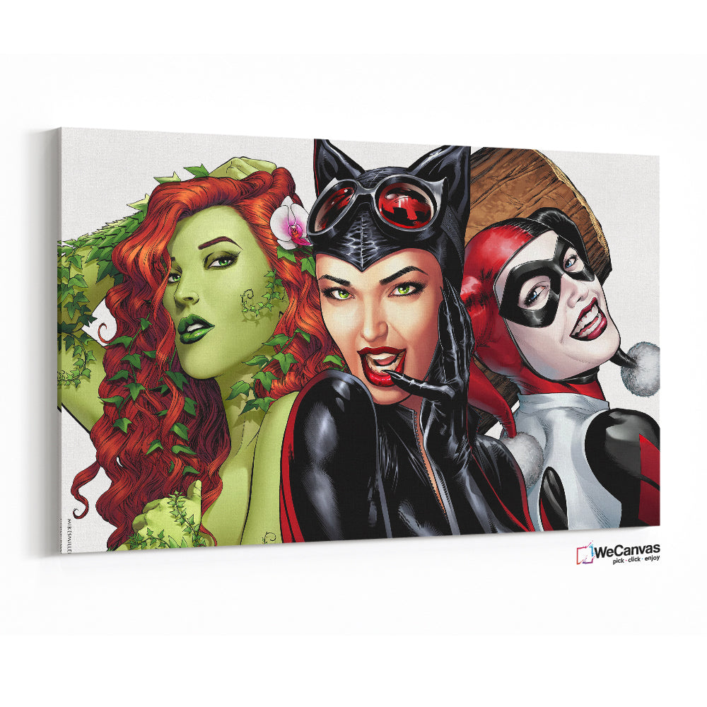 Gatubela, Hiedra y Harley