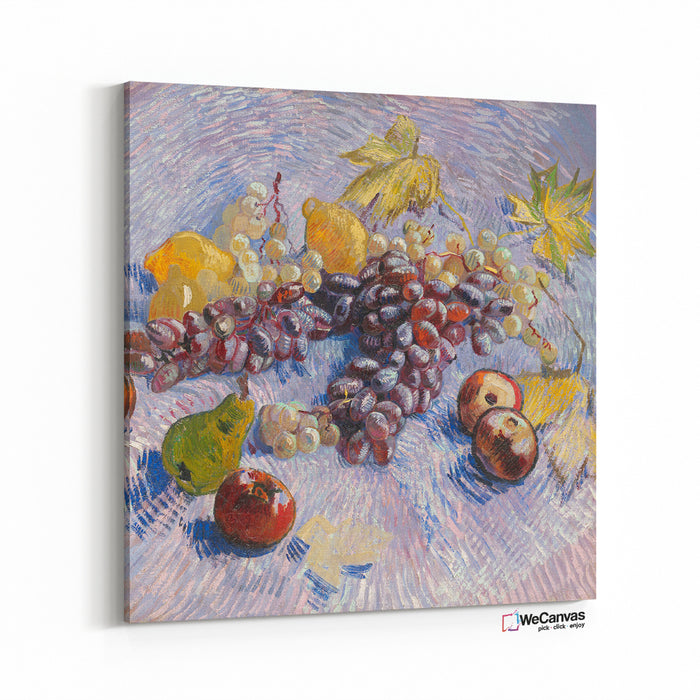 Grapes, Lemons, Pears and Apples (1887) Vincent Van Gogh