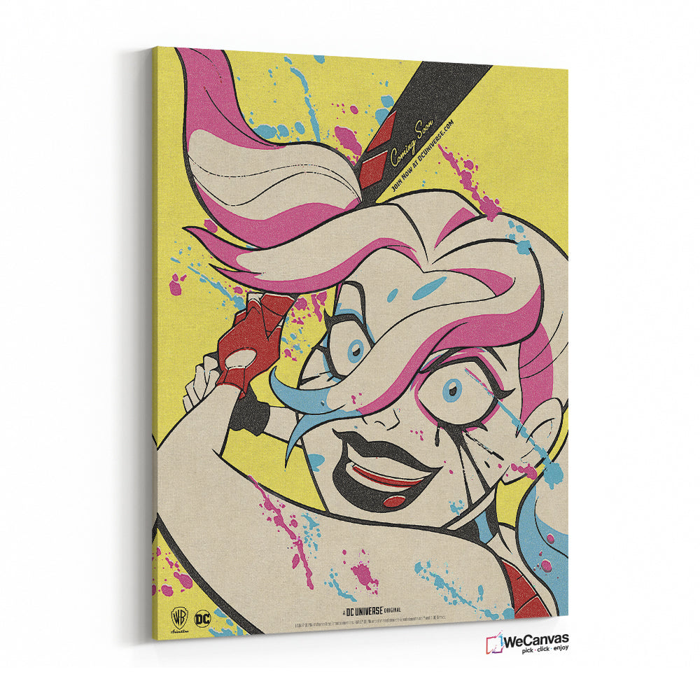 Harley Quinn Yellow back