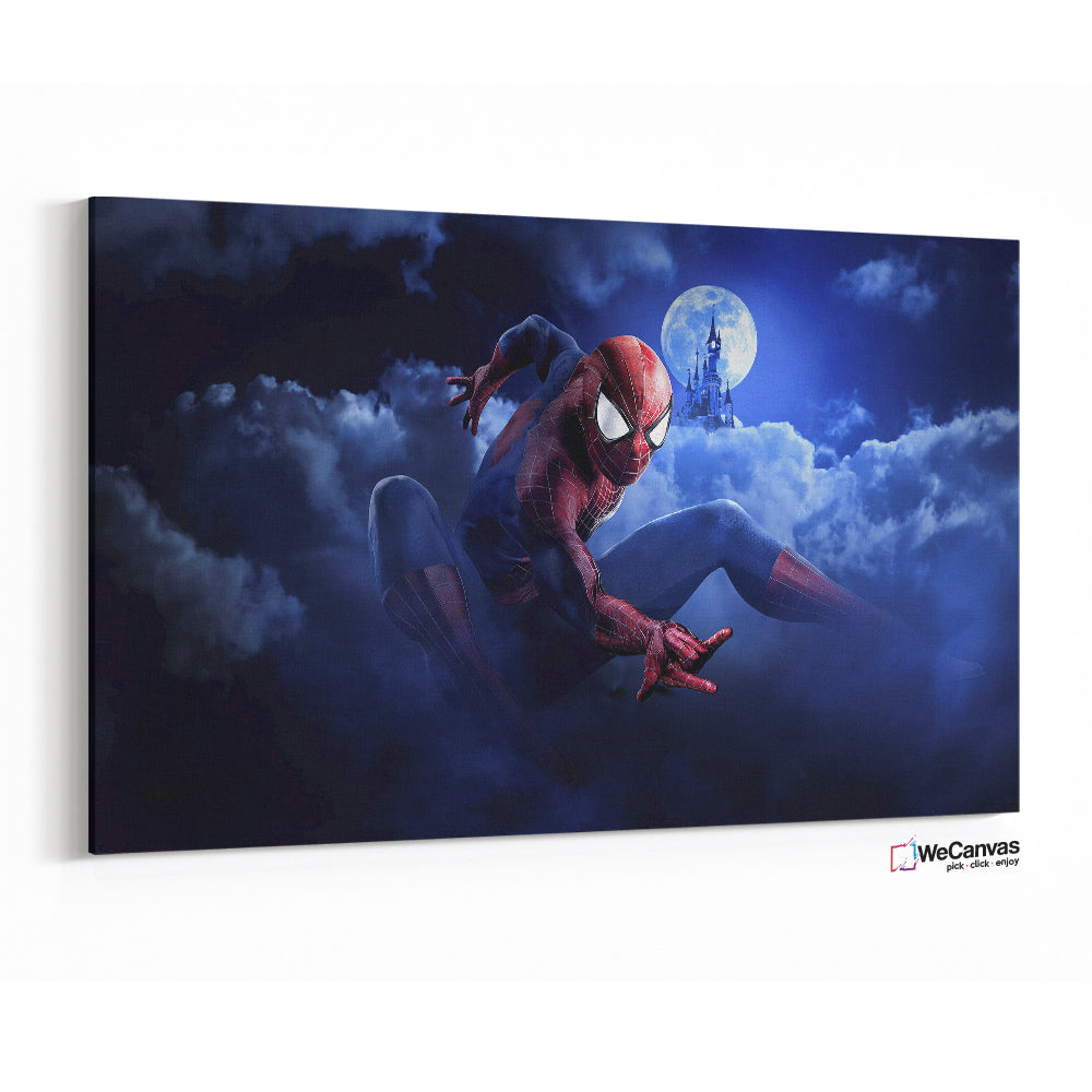 Hombre Araña en las nubes