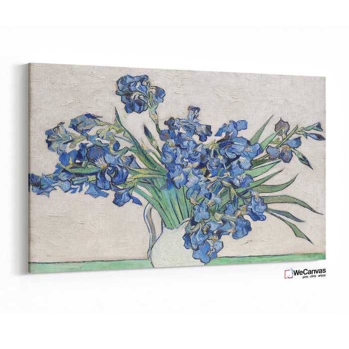 Irises (1890) by Vincent  Van Gogh