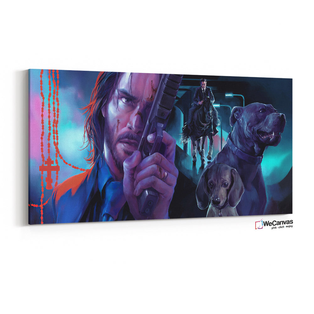 John Wick y perros