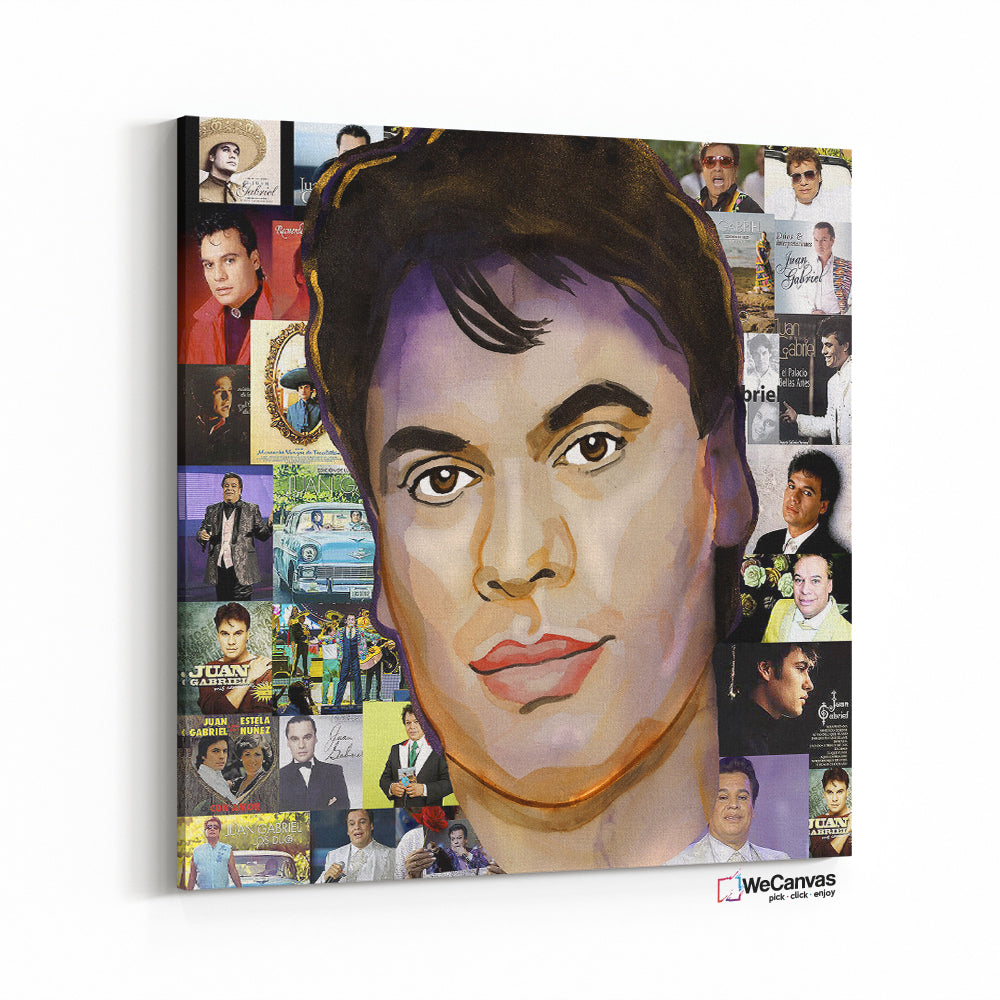 Juan Gabriel Pop Collage