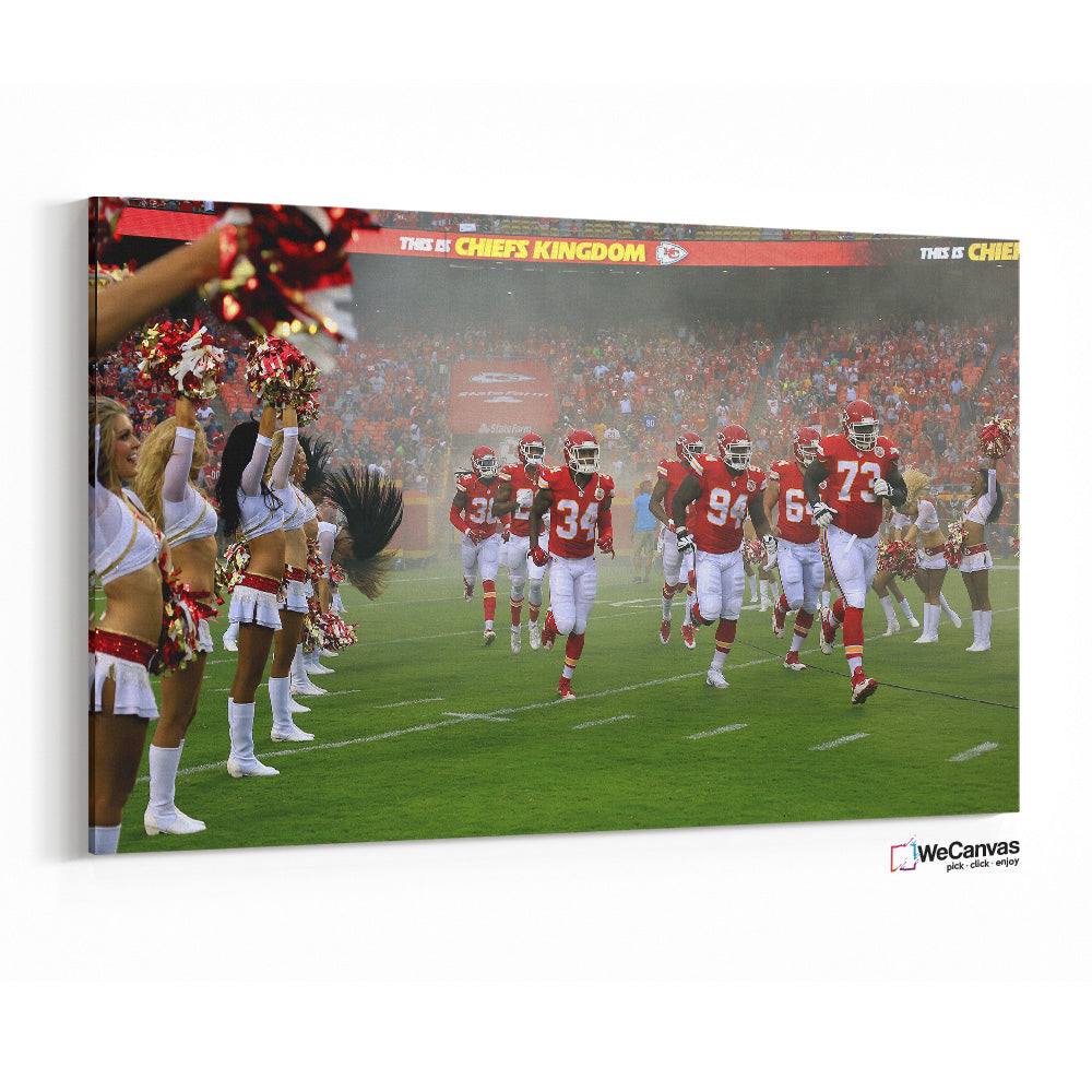 Kansas City Team on the Field