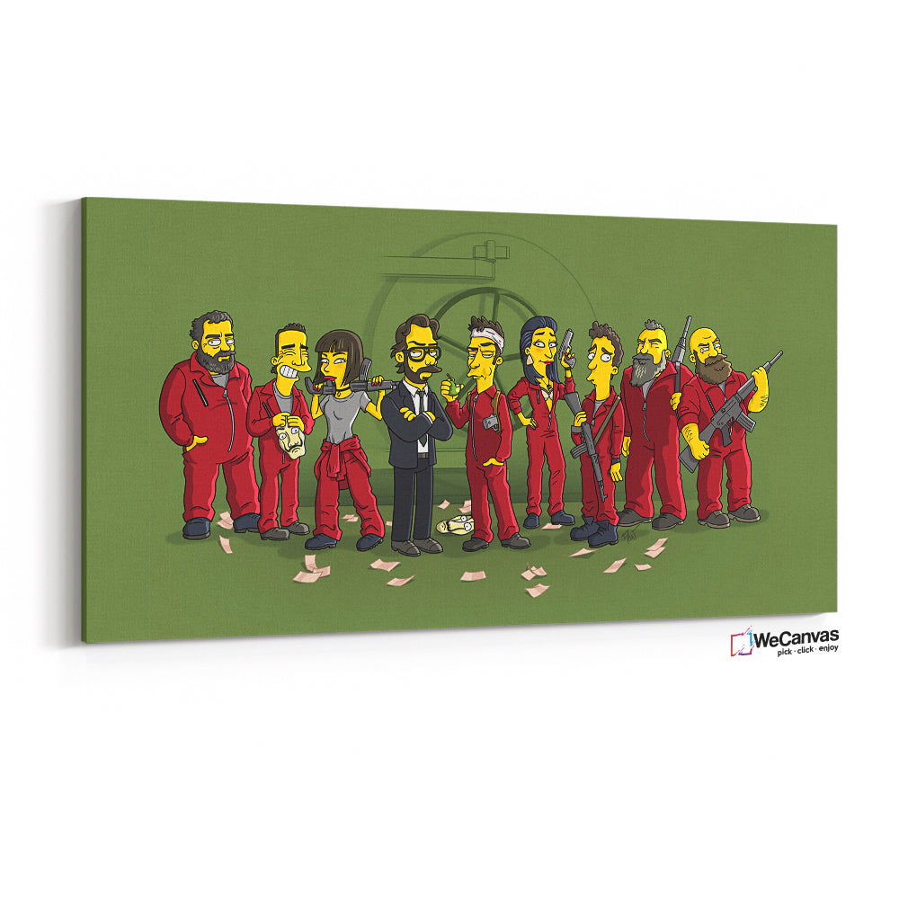 La Casa amarilla de papel