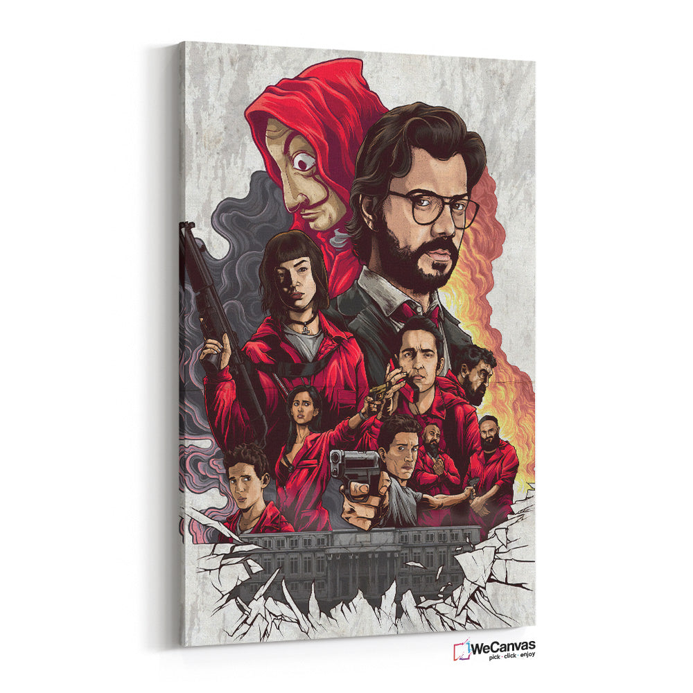 La Casa de Papel Illustration