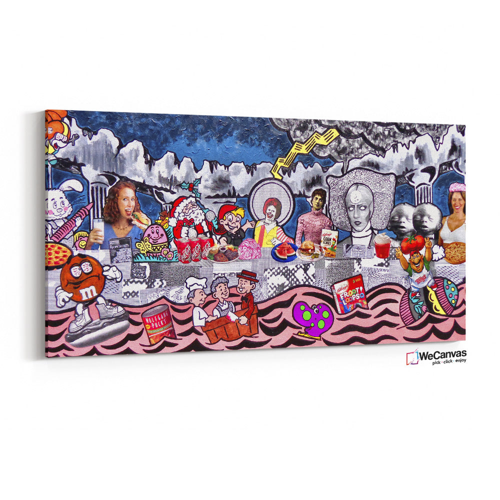 La última cena del Ronald Mc Donald