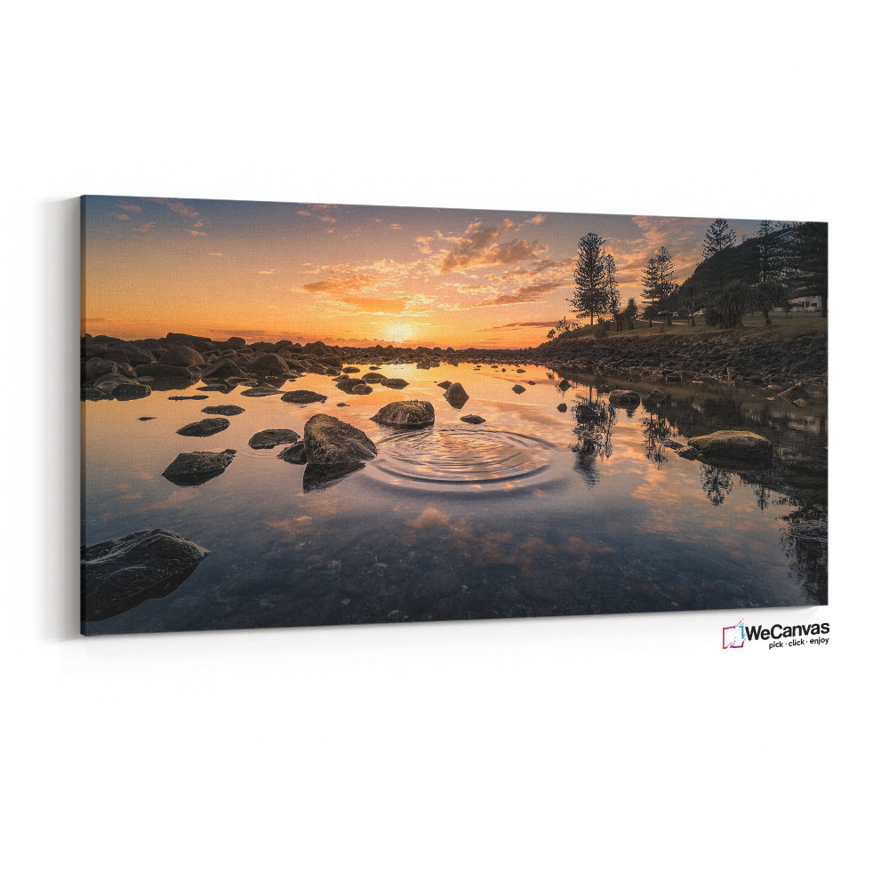 Lago empedrado