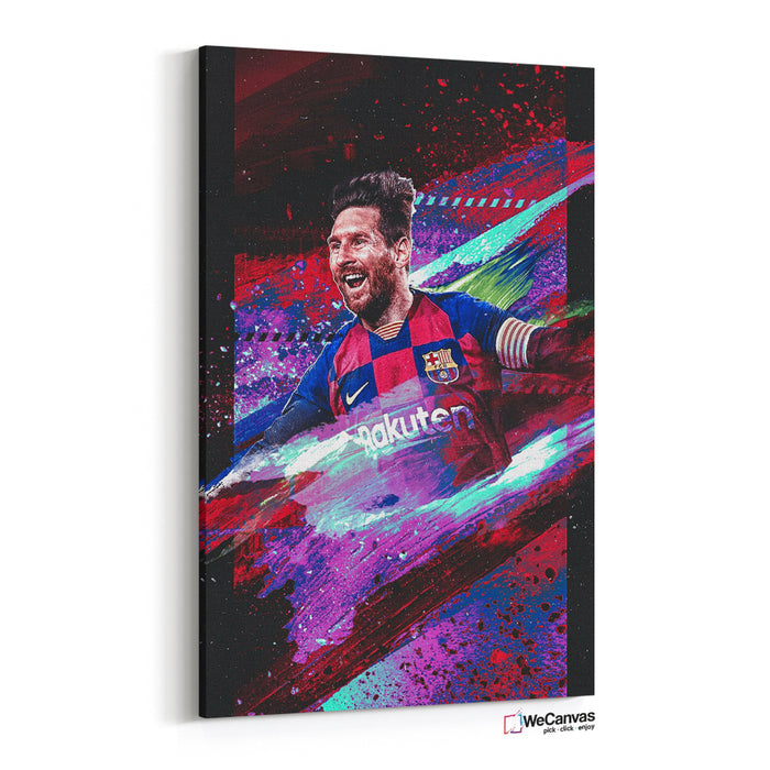 Lionel Messi Colorful