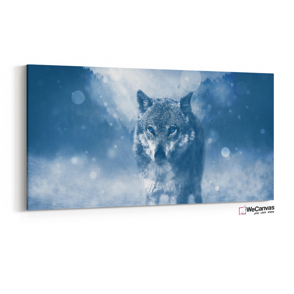 Lobo en la nieve