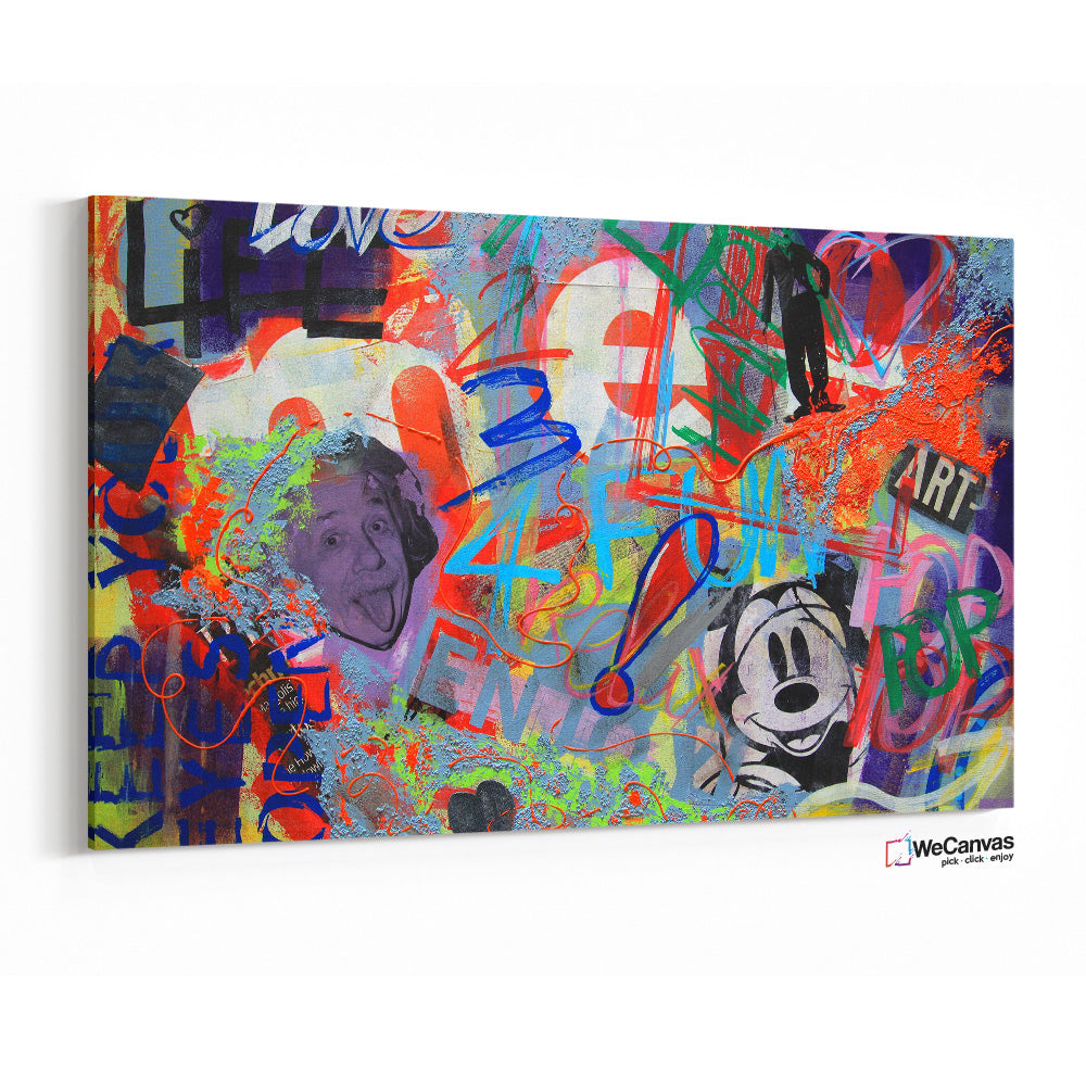 Love Art Collage and Colors